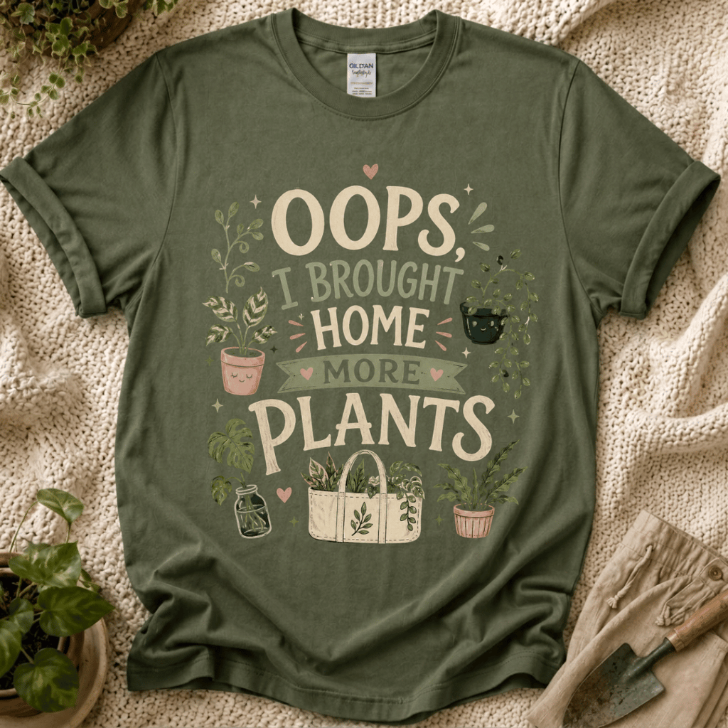 Oops I Brought Home More Plants T-Shirt