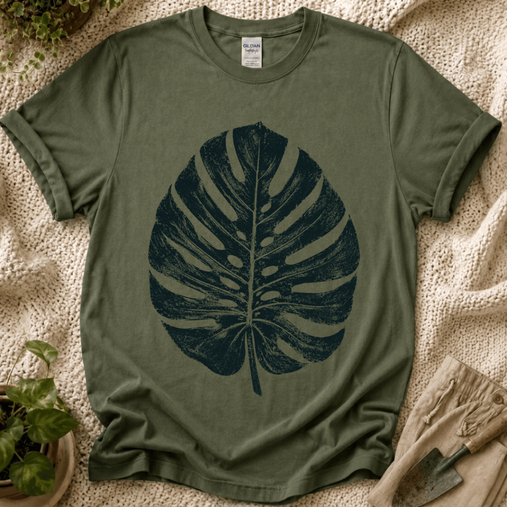 Monstera Slow Living T-Shirt