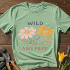 Wild and Free Flower T-Shirt