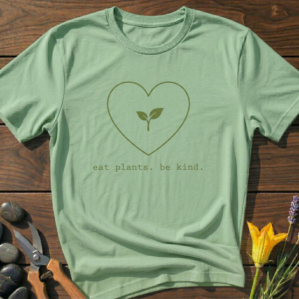 Eat Plants Be Kind. T-Shirt