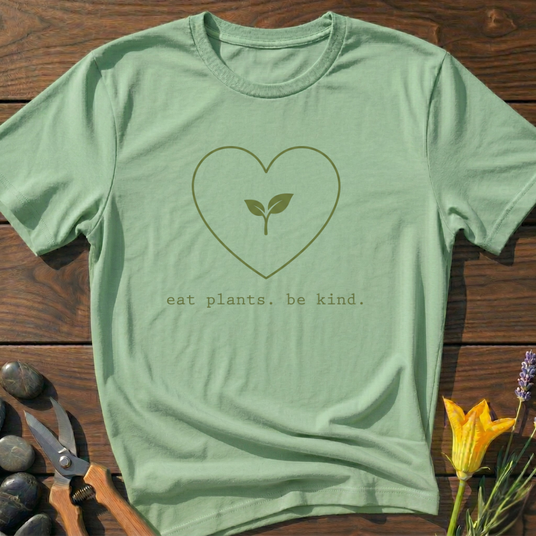 Eat Plants Be Kind. T-Shirt