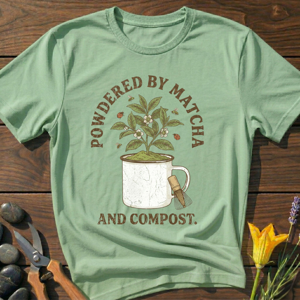 Matcha & Compost - T-Shirt