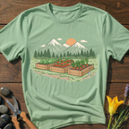 Garden Mountain View T-Shirt