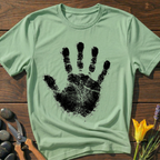 Dirty Touch T-Shirt - botanical nature graphic t-shirt, minimalist design, unisex tee”