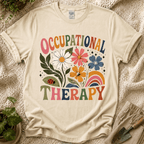 Occupational Therapy Flower Patch T-Shirt by Zen & Zucchinis Slow Garden Club
