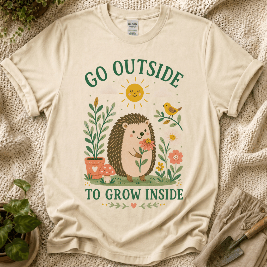 Go Outside To Grow Inside T-Shirt