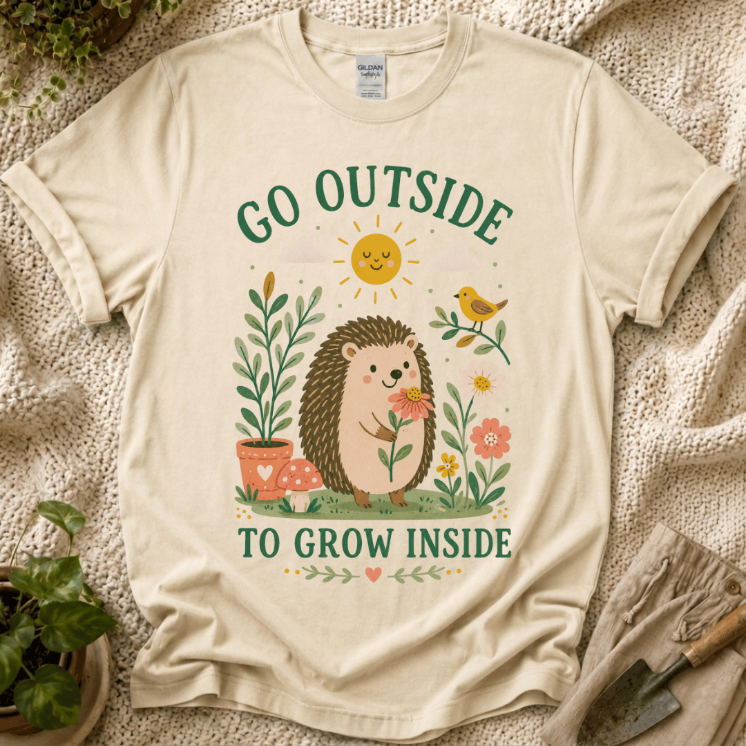 Go Outside To Grow Inside T-Shirt