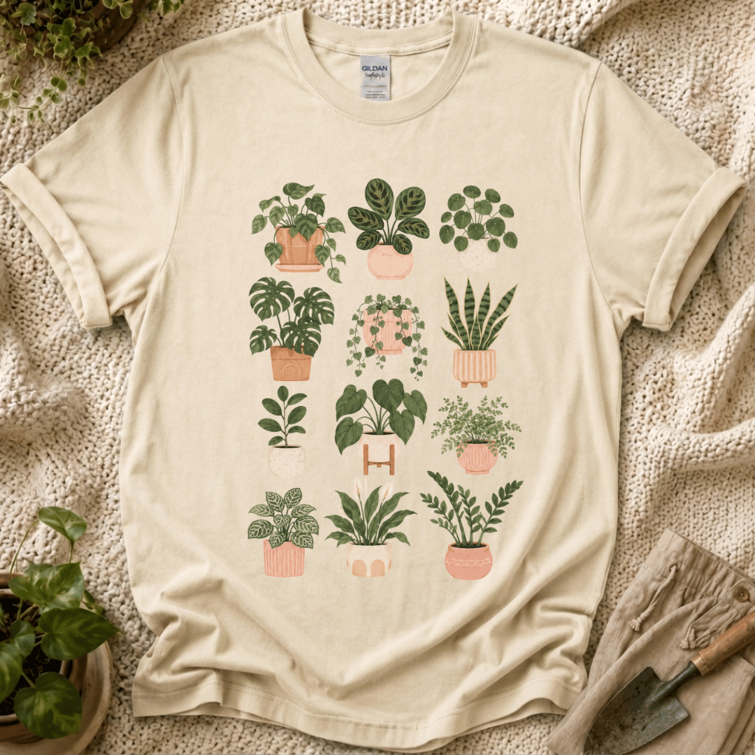 Indoor Plant Lover Collection T-Shirt