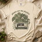 Plant Are My Playlist T-Shirt by Zen & Zucchinis Slow Garden Club