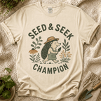 Seed & Seek Champion Garden Friend T-Shirt by Zen & Zucchinis Slow Garden Club