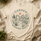 Wonder Awaits Garden View T-Shirt