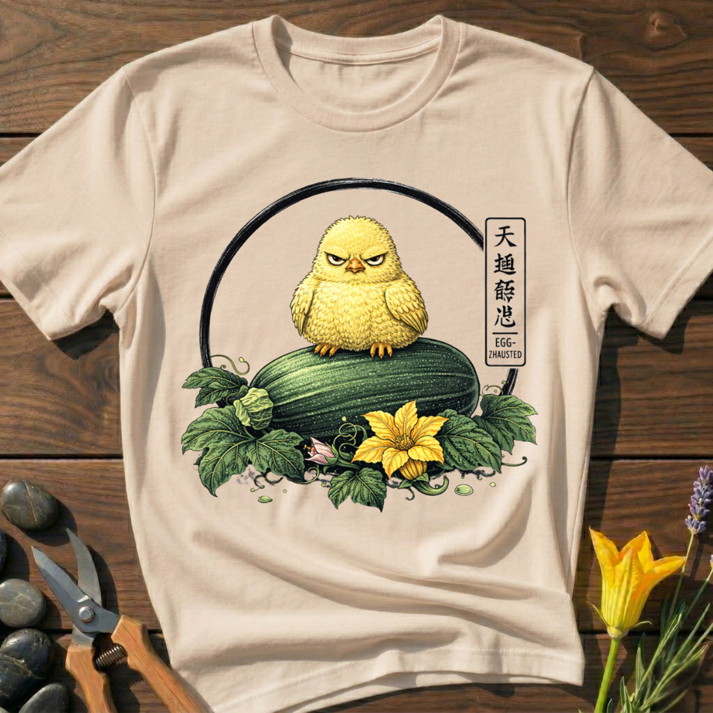 Eggshausted Baby Chicken T-Shirt