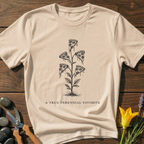 Dream Plant T-Shirt - botanical nature graphic t-shirt, minimalist design, unisex tee for Nature Lovers, Garnder, Farmer, Plant Lovers