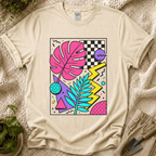Abstract Wildflower Garden T-Shirt by Zen & Zucchinis Slow Garden Club