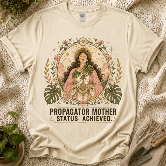 Propagator Mother Garden T-Shirt by Zen & Zucchinis Slow Garden Club