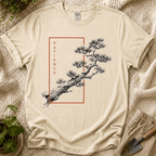 Patience Japanese Bonsai T-Shirt by Zen & Zucchinis Slow Garden Club