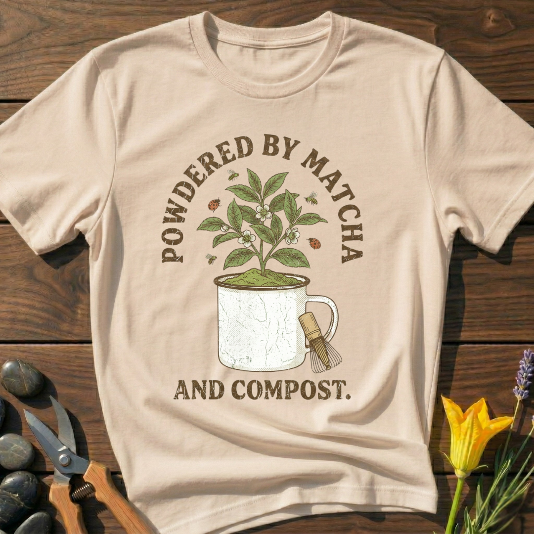 Matcha & Compost - T-Shirt
