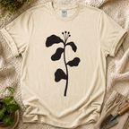 Minimal Botanical Stem T-Shirt
