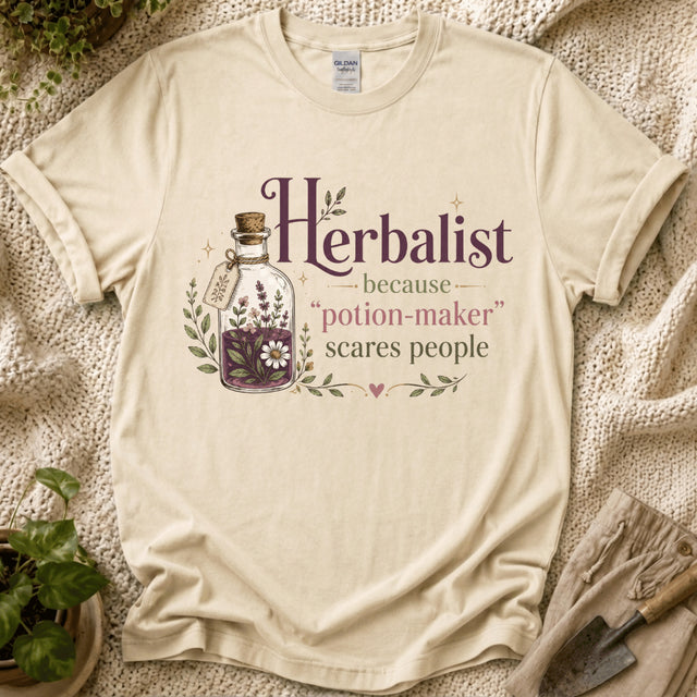 Herbalist T-Shirt - Zen & Zucchinis garden graphic tee