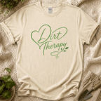 Dirt Therapy Botanical Gardener T-Shirt by Zen & Zucchinis Slow Garden Club