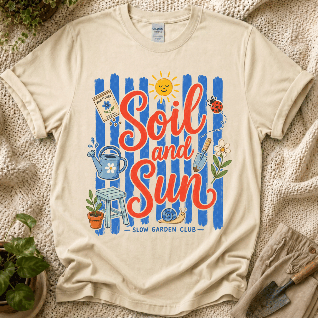 Soil & Sun Summer Garden T-Shirt