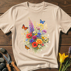 Floral Butterfly Bouquet T-Shirt