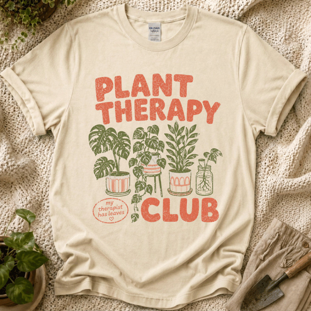 Plant Therapy Club T-Shirt by Zen & Zucchinis Slow Garden Club