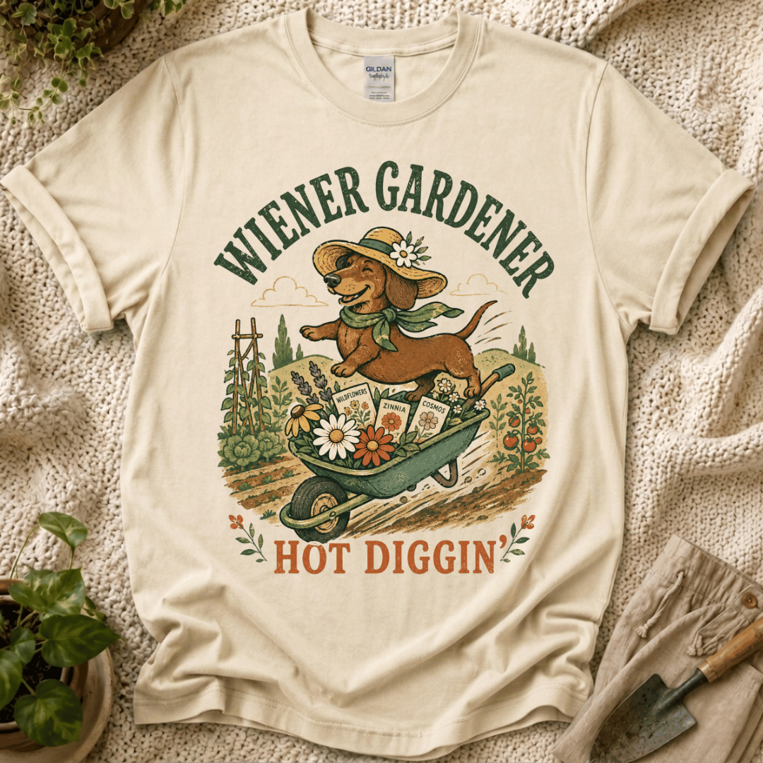 Wiener Gardener Hot Diggin T-Shirt