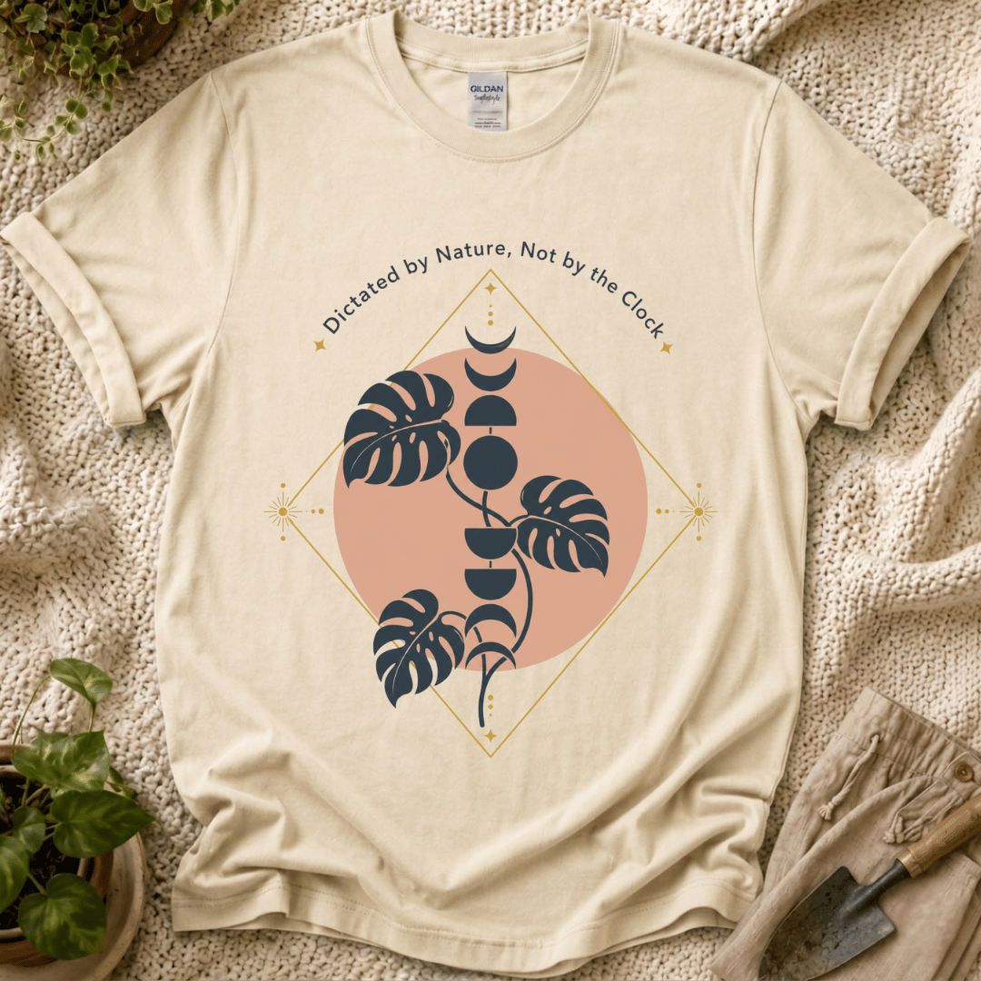 Dictated by Nature T-Shirt by Zen & Zucchinis Slow Garden Club