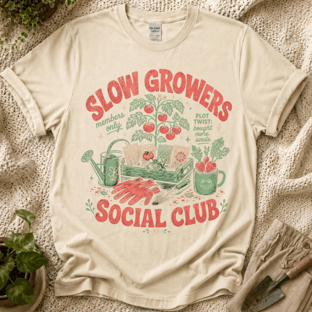 Slow Growers Social Club  T-Shirt