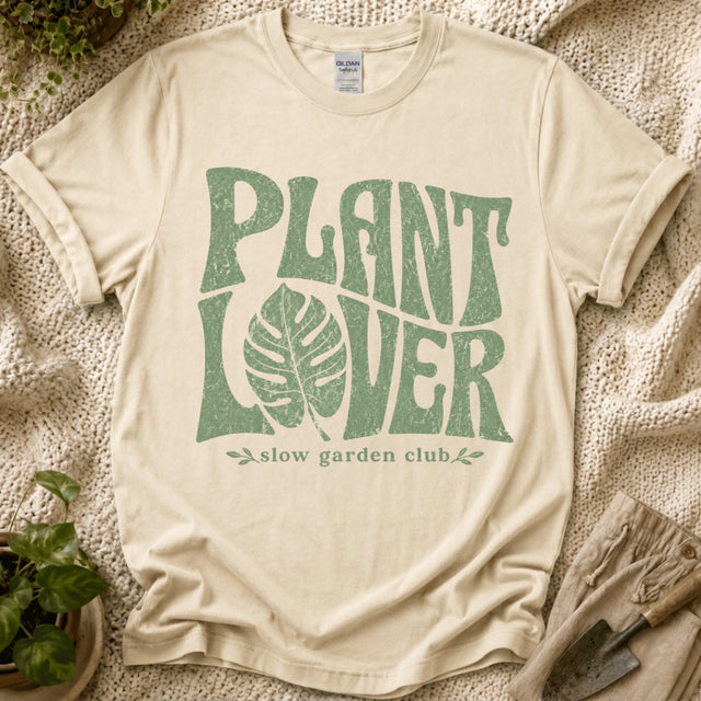 Plant Lover Monstera Leaf T-Shirt by Zen & Zucchinis Slow Garden Club