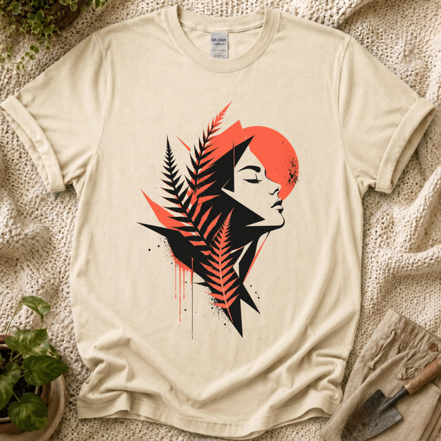 Wild Fern Botanical Art T-Shirt - Zen & Zucchinis garden graphic tee