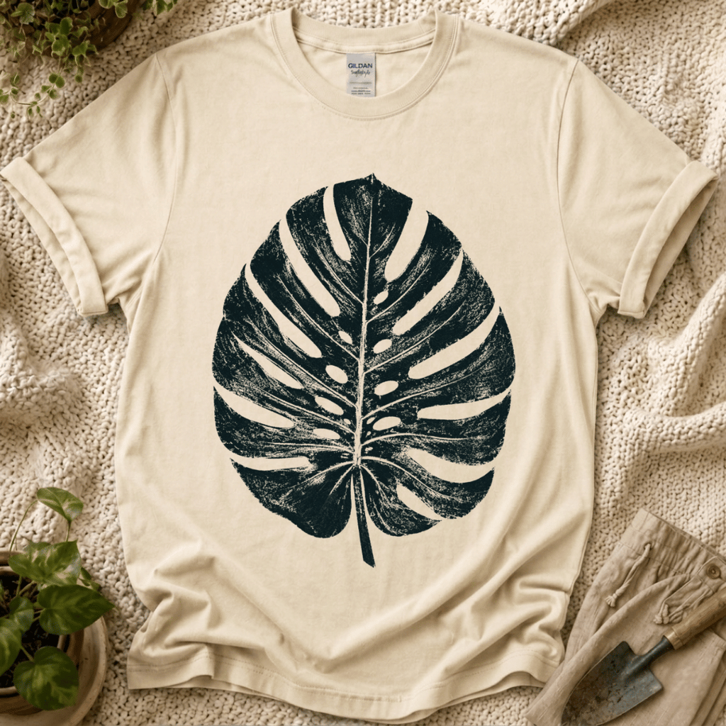 Monstera Slow Living T-Shirt