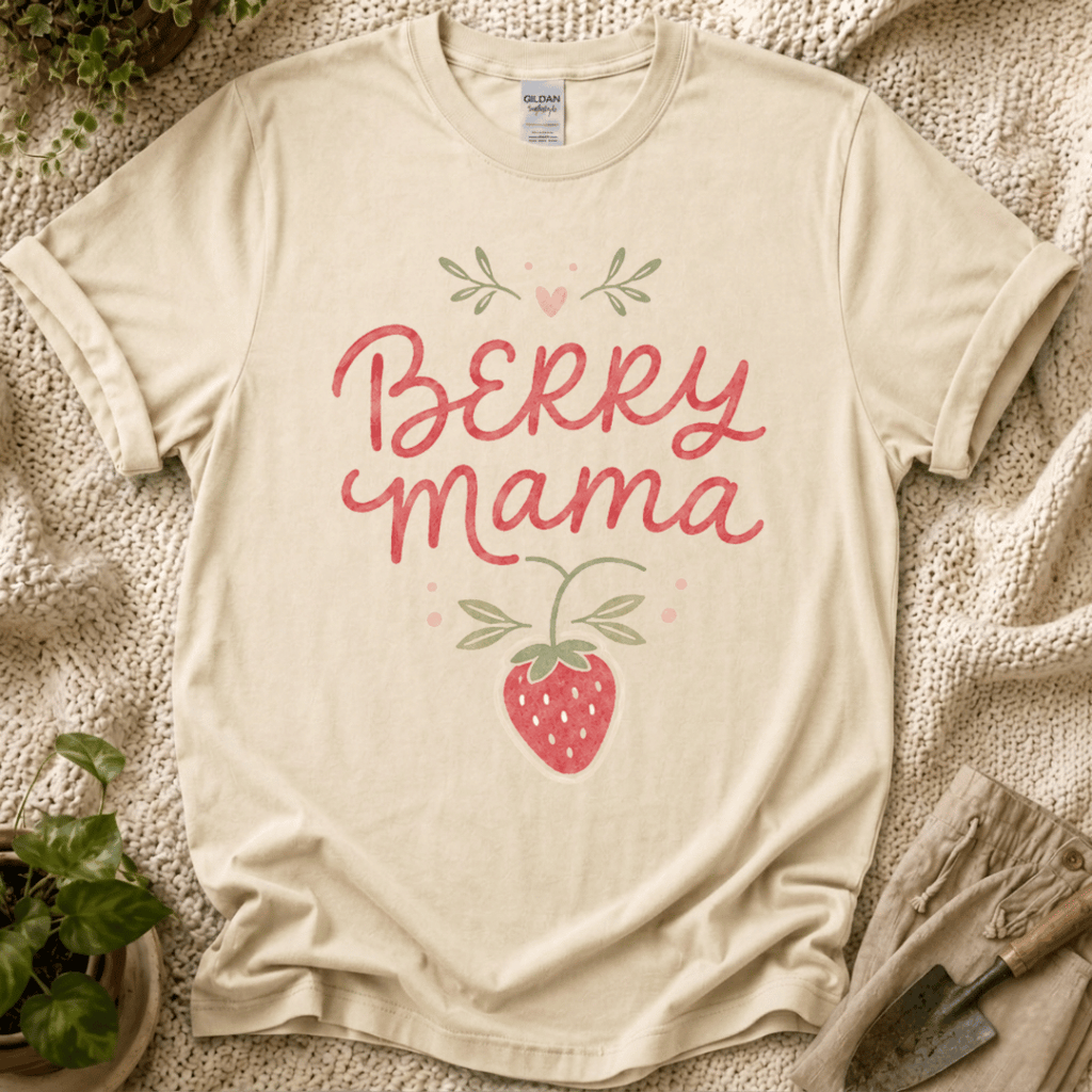 Berry Mama T-Shirt - Zen & Zucchinis garden graphic tee
