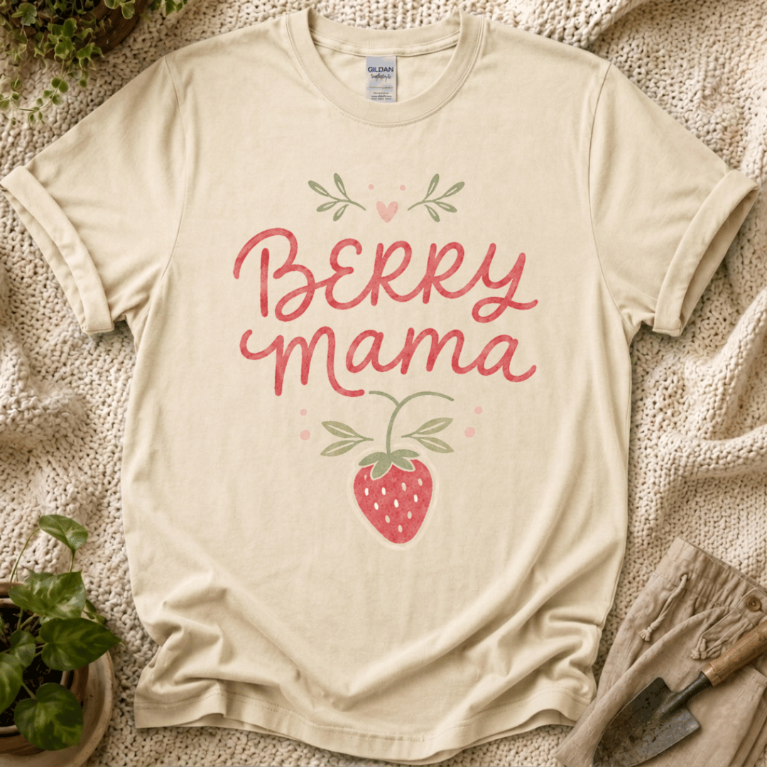 Berry Mama T-Shirt - Zen & Zucchinis garden graphic tee