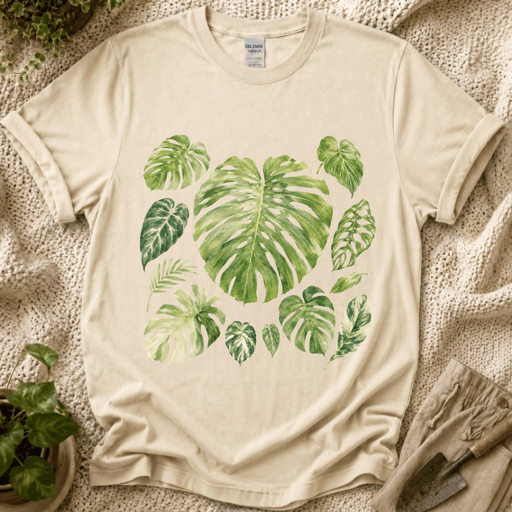 Monstera Leaf Botanical T-Shirt