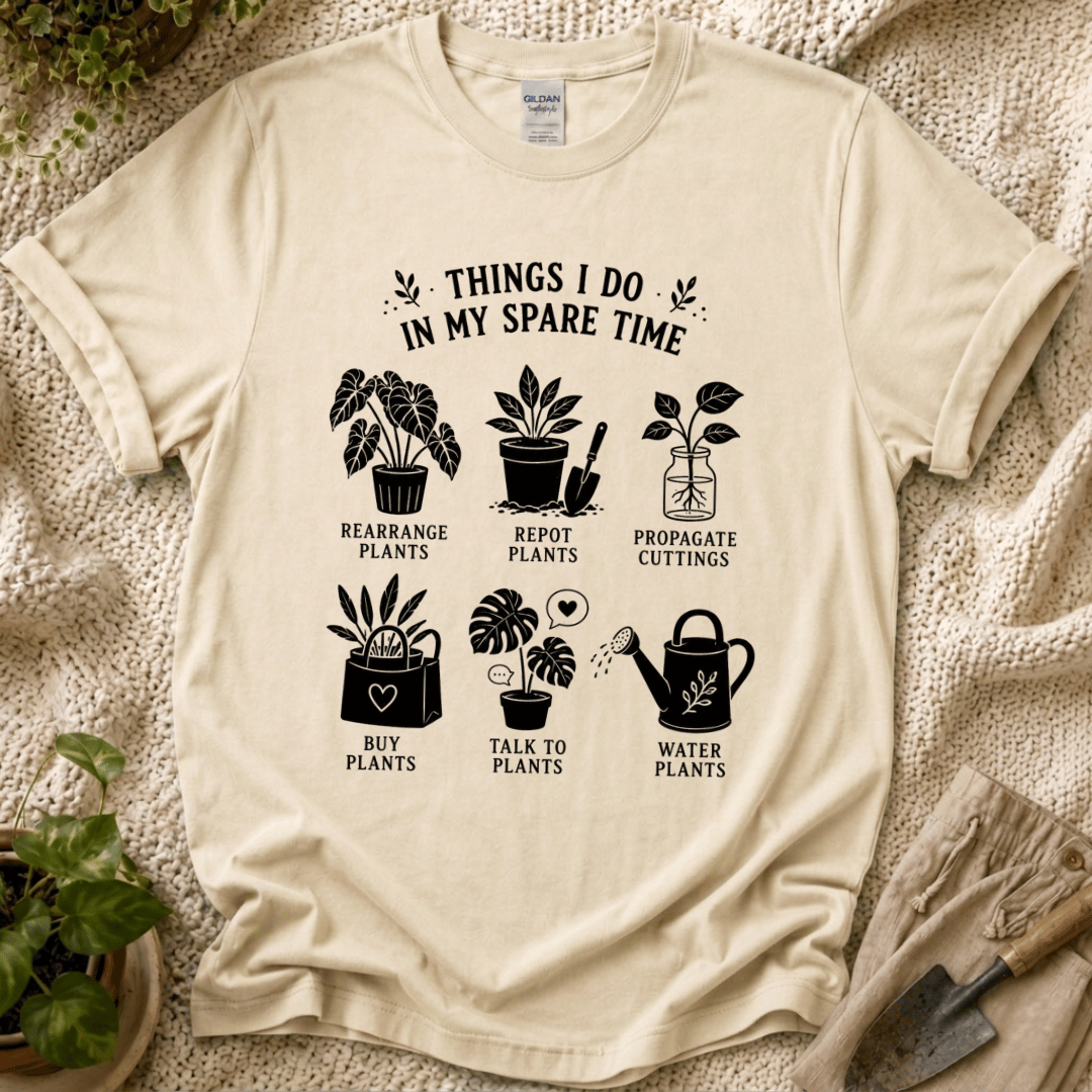 Gardeners Things I Do In My Sparetime T-Shirt