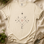 Love Grows Quietly T-Shirt by Zen & Zucchinis Slow Garden Club