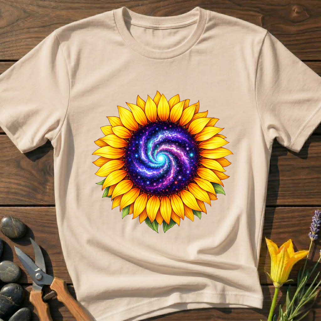 Cosmic Sunflower T-Shirt