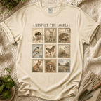 Respect the Locals Garden Friends T-Shirt by Zen & Zucchinis Slow Garden Club