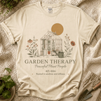 Garden Therapy T-Shirt by Zen & Zucchinis Slow Garden Club