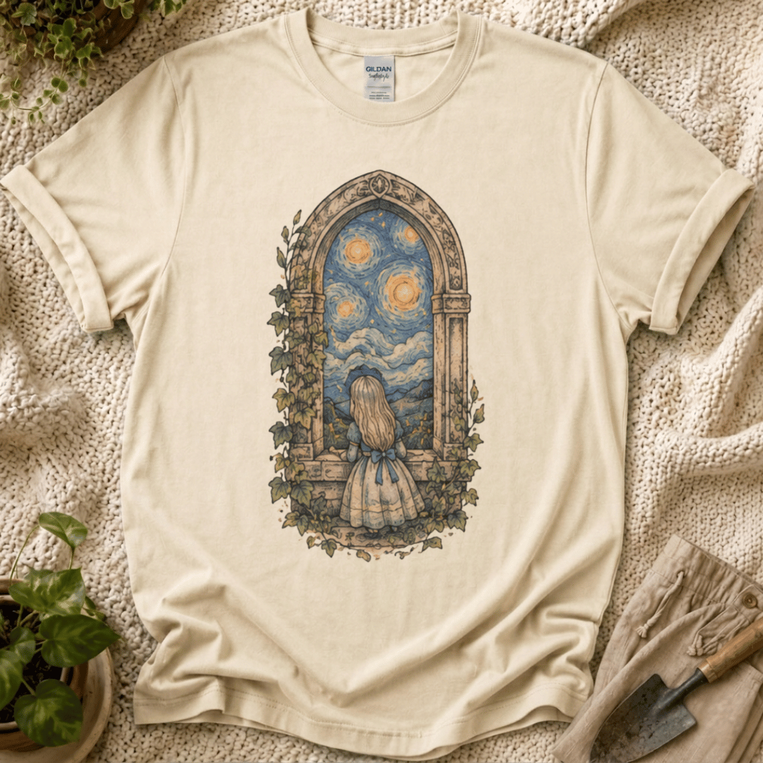 Window Wonderland T-Shirt by Zen & Zucchinis Slow Garden Club