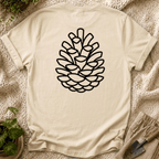 Quiet Pinecone Botanical T-Shirt by Zen & Zucchinis Slow Garden Club