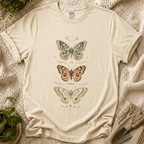 Botanical Butterflies Vintage Nature T-Shirt by Zen & Zucchinis Slow Garden Club