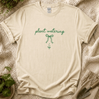 Plants Watering Garden T-Shirt by Zen & Zucchinis Slow Garden Club