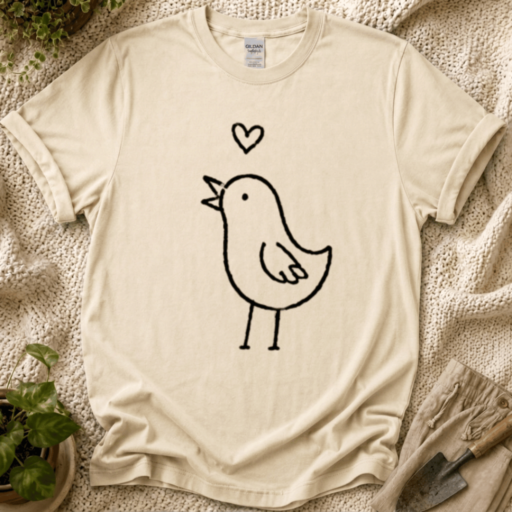 Minimalistic Bird T-Shirt