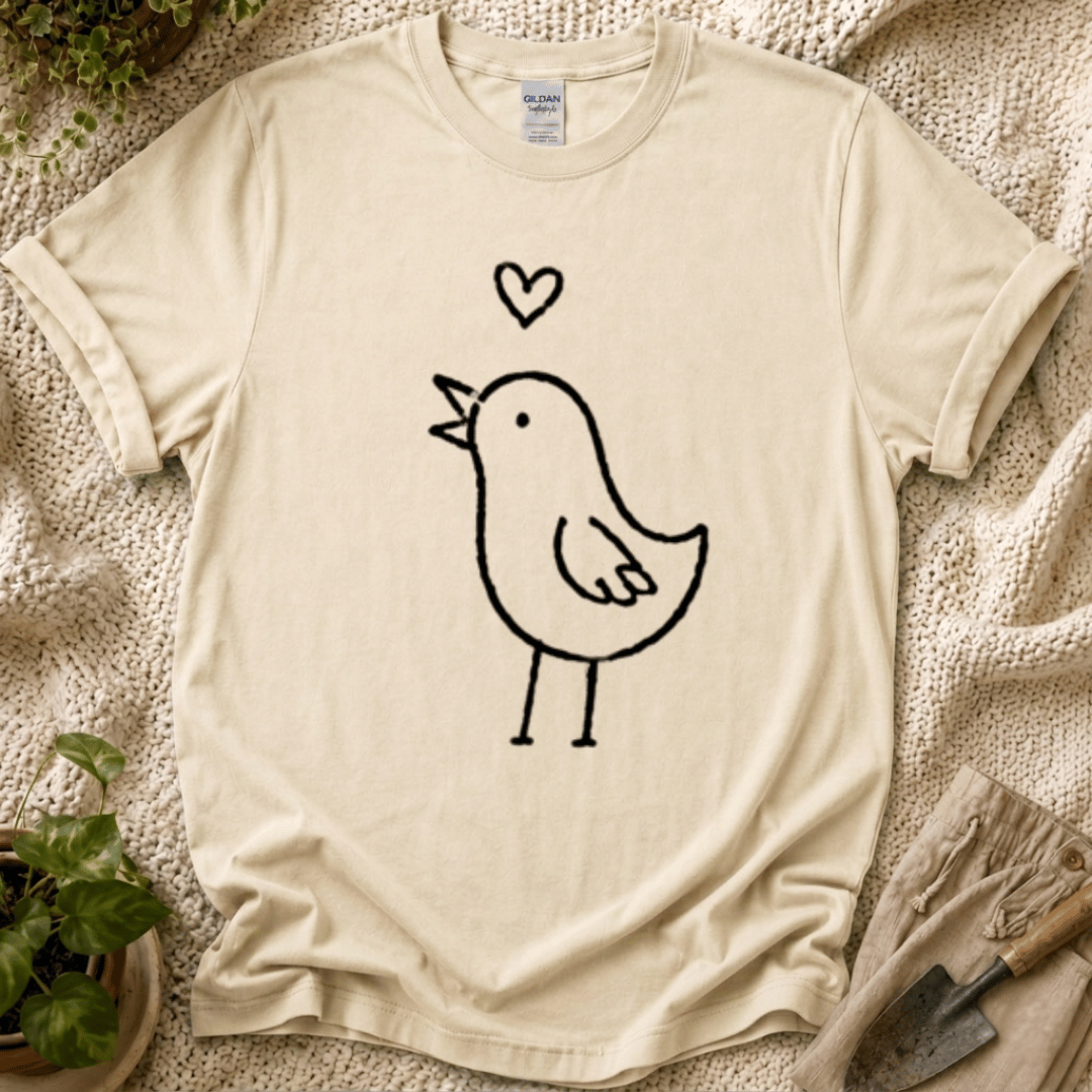 Minimalistic Bird T-Shirt