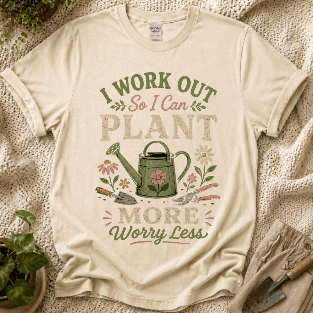 I Work Out So I Can Plant More T-Shirt