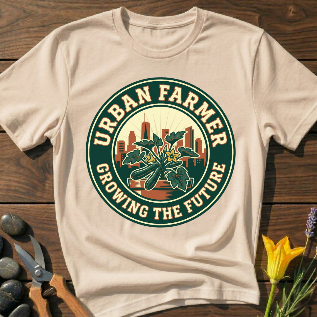 Urban Farmer Growing T-Shirt