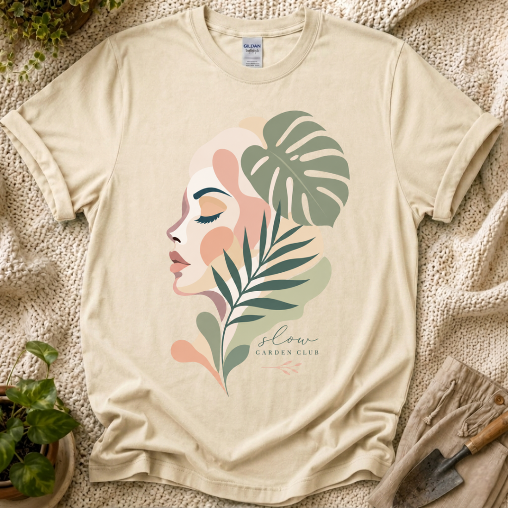 Soft Botanical Muse T-Shirt